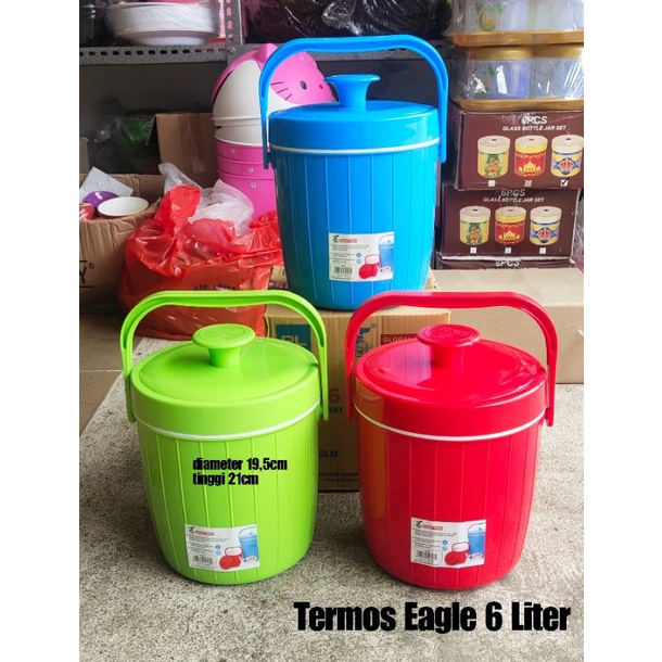 Termos Nasi Royal Global Eagle Ukuran 6 Liter / Termos Es Global Eagle RIBR6