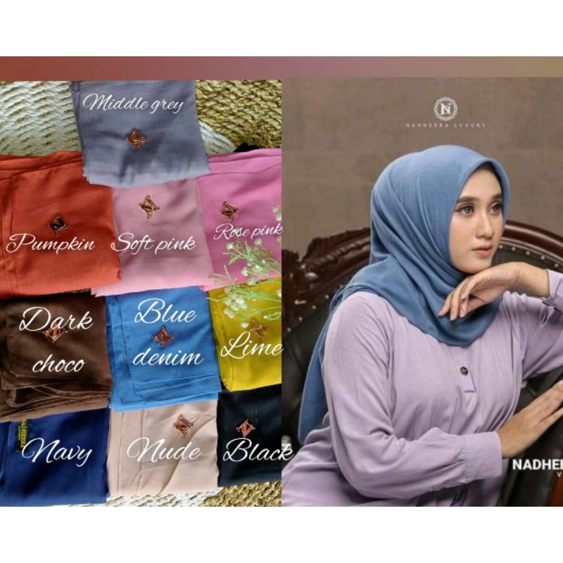 hijab segiempat nadheera 010