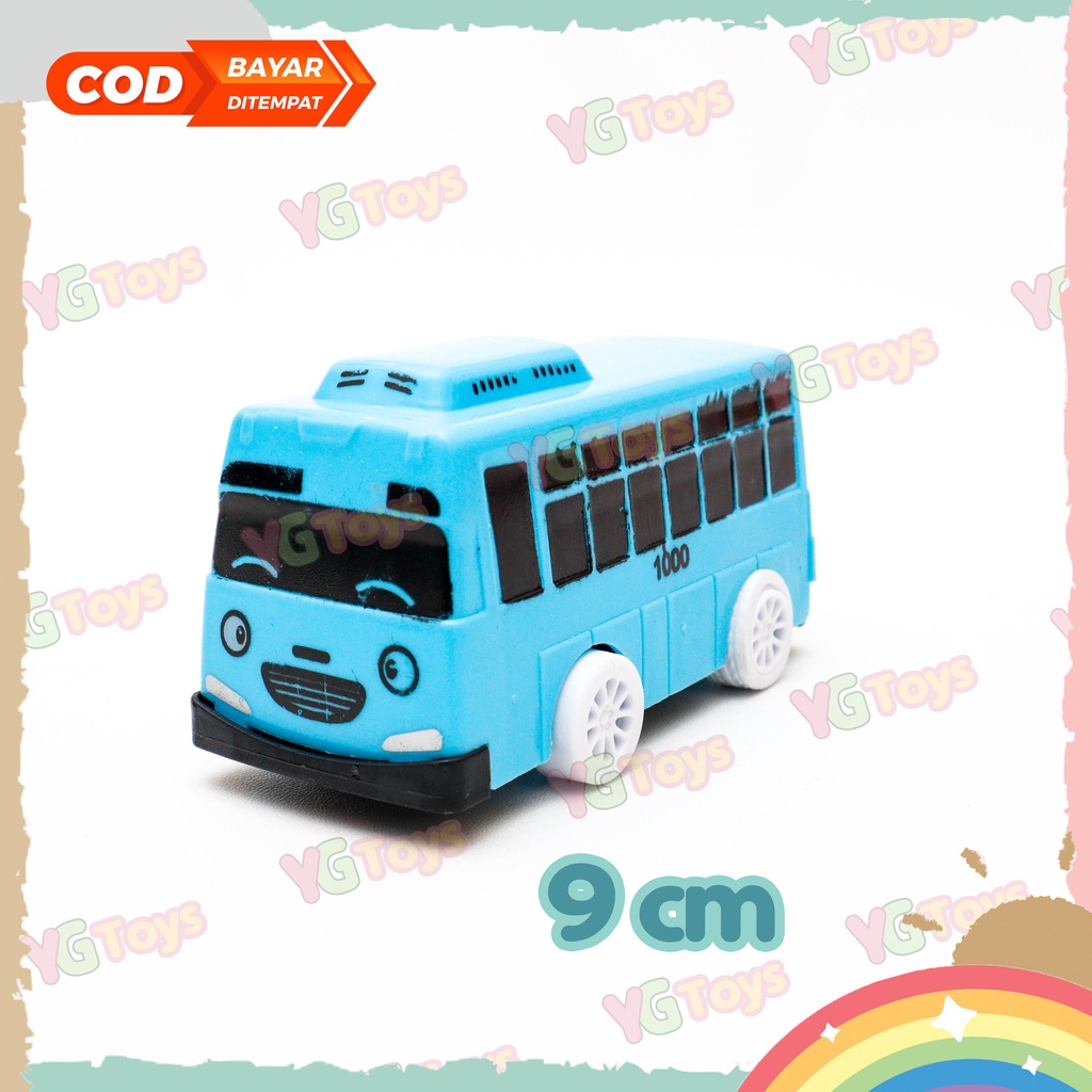 YGtoys Mainan Anak Mobil Toya Taayo The Little Bus Set Lengkap Isi 4 pcs Mainan Mobil Mobilan Anak