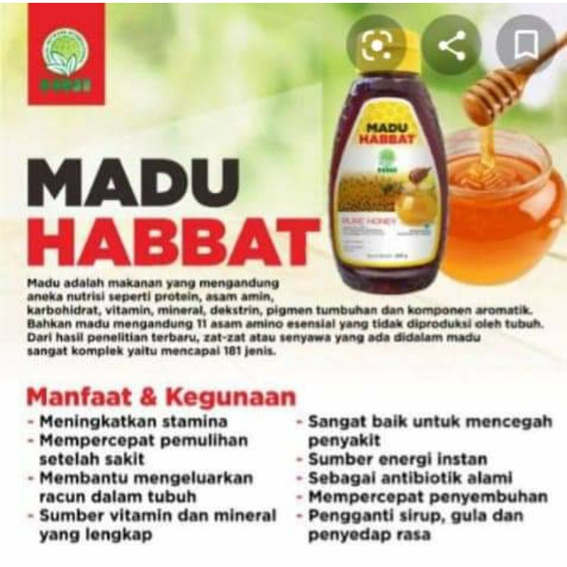 

Madu Habbatausauda HNI HPAI