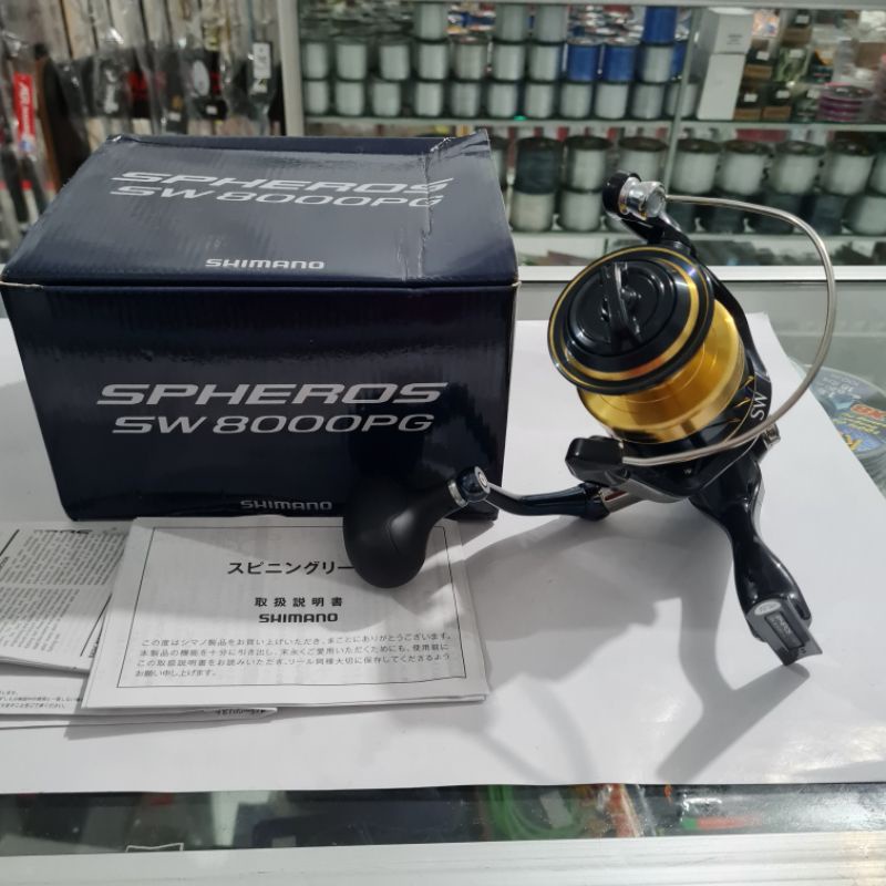 Reel Shimano Spheros 8000PG 2021 Reel Pancing Jigging Slow Jigging