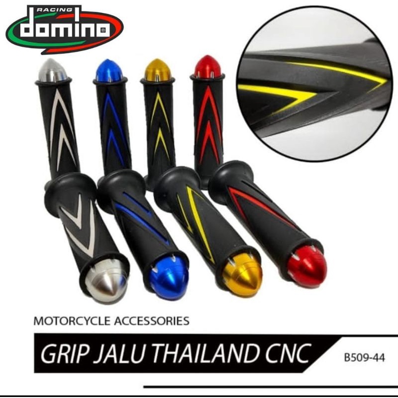 Hand Grip Jalu Cnc Panah Hangrip Motor Variasi Handgrip Universal Beat, Nmax, Vario