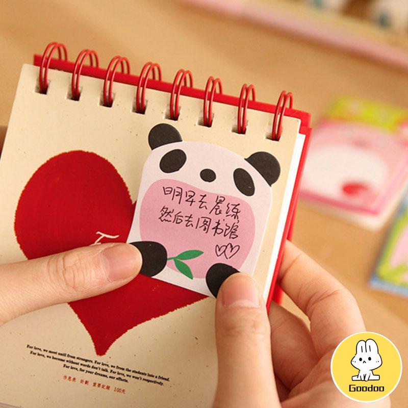 5 Types Sticky Note Animal/Kertas Memo Binatang/Sticky Notes Penanda Halaman Animal /Penandan Buku(20-30 lembar)