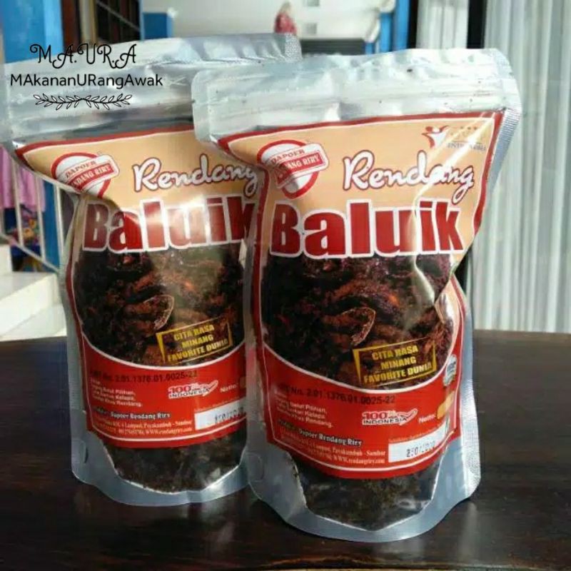 

Randang Daun Baluik riry