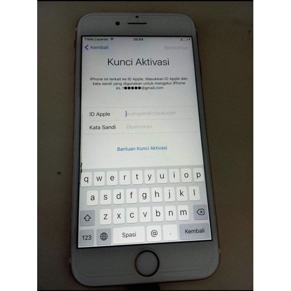 iphone 6s lock icloud