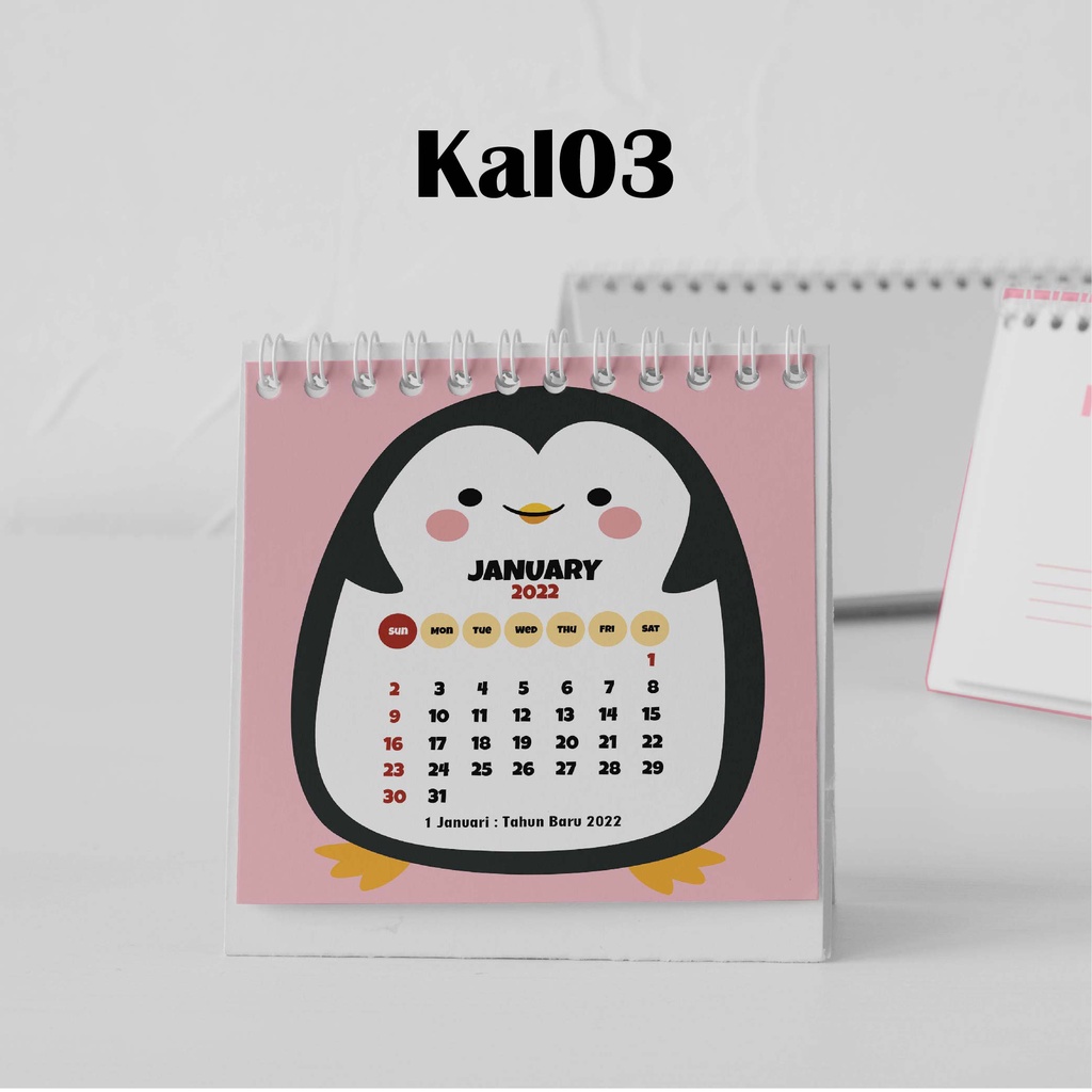 

Artomaringi Kalender Mini 2025 / Kalender Meja Custom KAL03