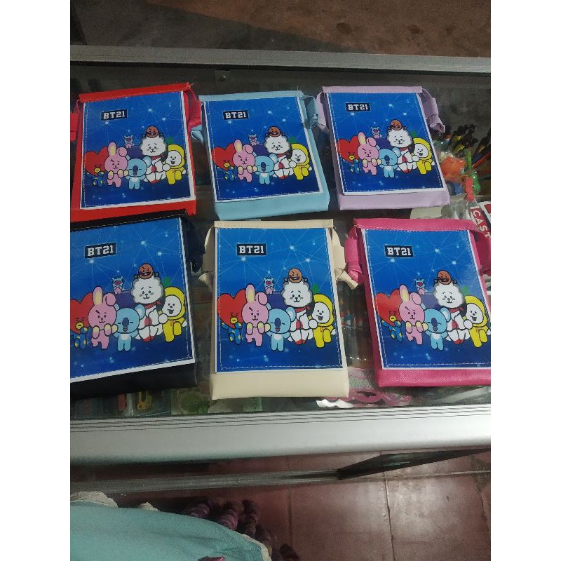 Tas selempang BT21 anak perempuan