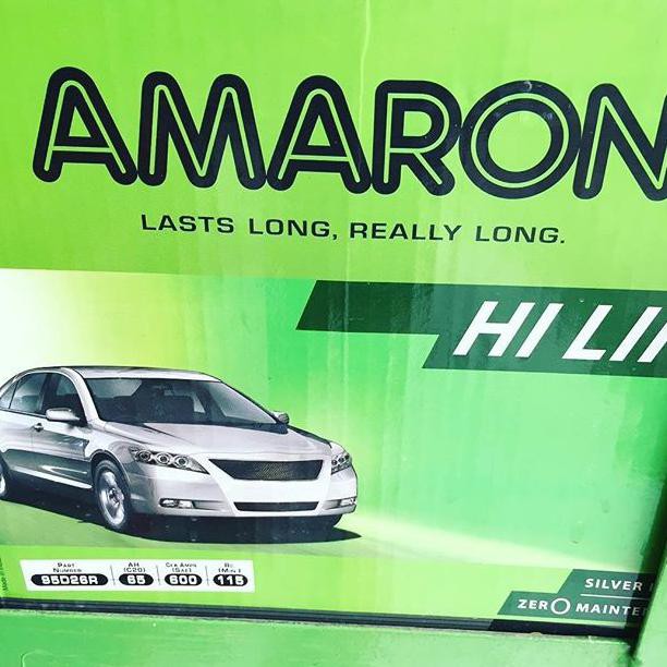 Aki Mobil Toyota Kijang Krista 95D26R / 80D26R Amaron Hi Life