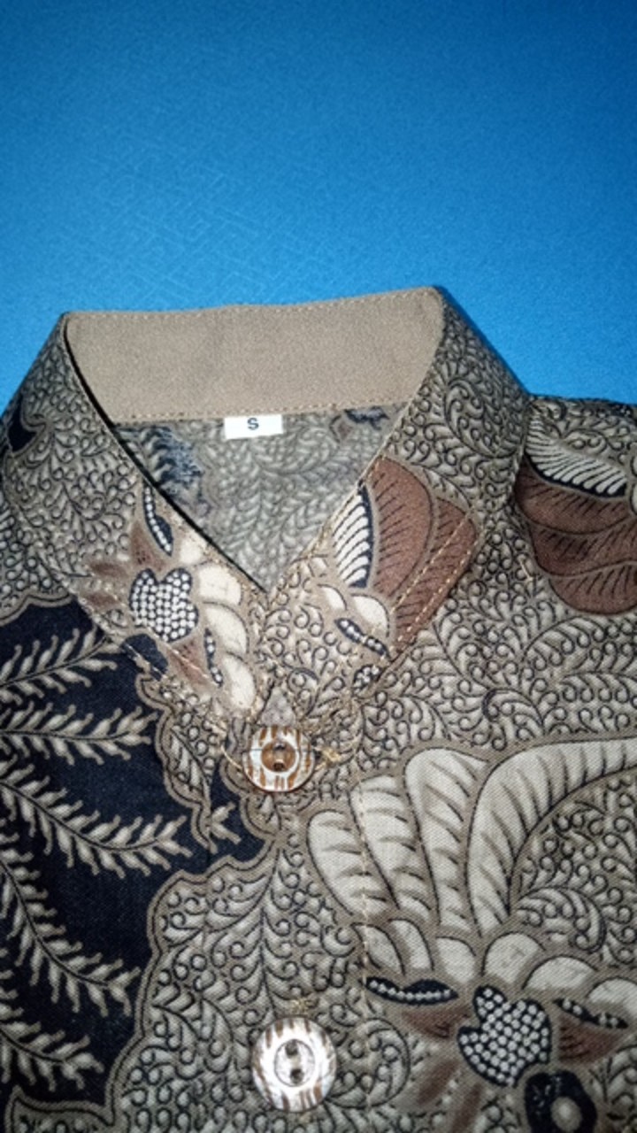 Kemko Batik Anak Dan  Dewasa Motif Daun Serit ,kerang, Kenari