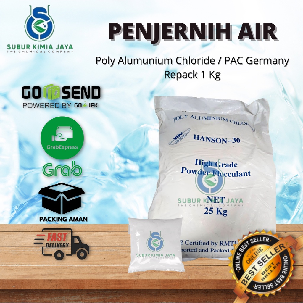 

Poly Alumunium Chloride PAC Penjernih Air 1 kg PAC JERMAN Premium