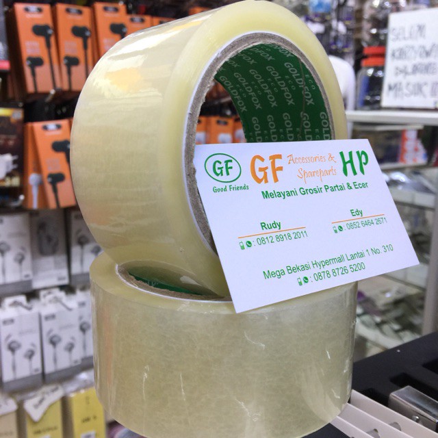 

lion king Lakban Bening GFE 45x65m 140-C / Lakban Clear / Isolasi Bening / Tape Bening