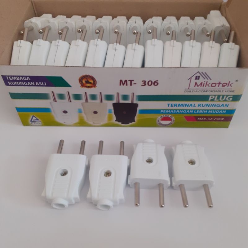 Steker Gepeng Mikotek SNI