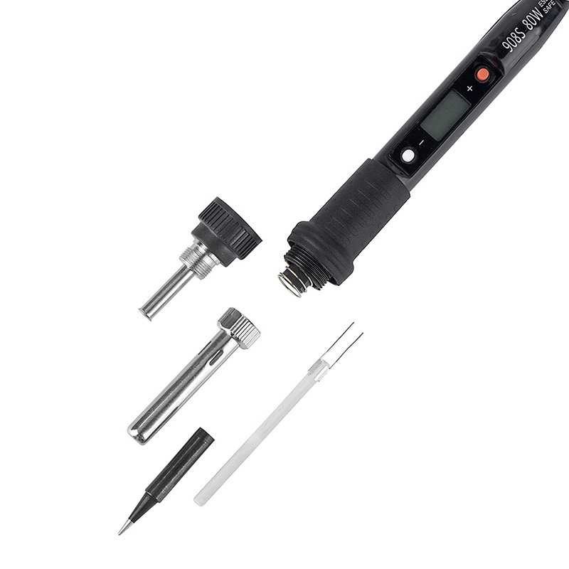 Best Seller ! JCD Peralatan Solder Kit LCD Electric Soldering Iron 80W 220V - 908S80