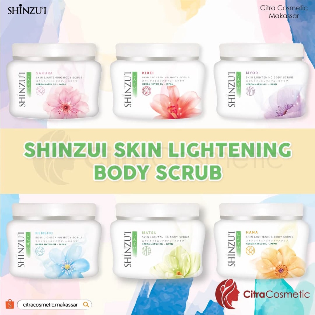 Shinzui Body Scrub 200gr