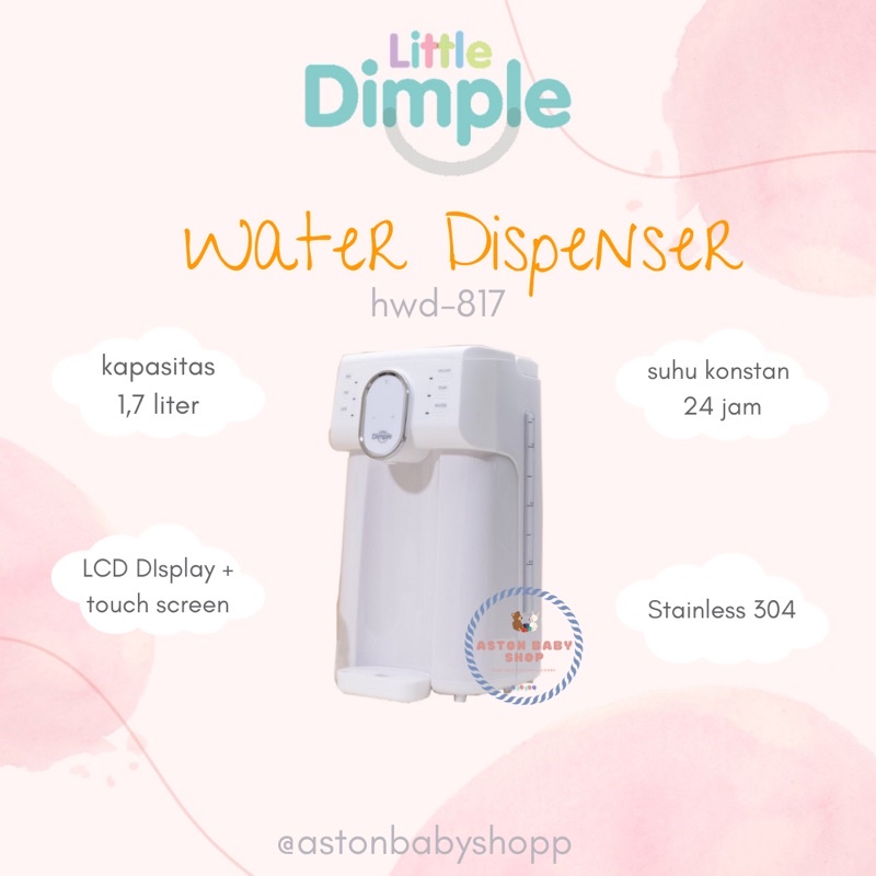 Little Dimple Smart Water Dispenser Pro (NEW VERSION) HWD 817