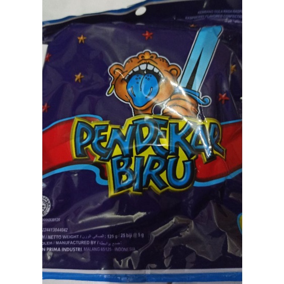 

Permen Pendekar Biru, Pack Isi 25