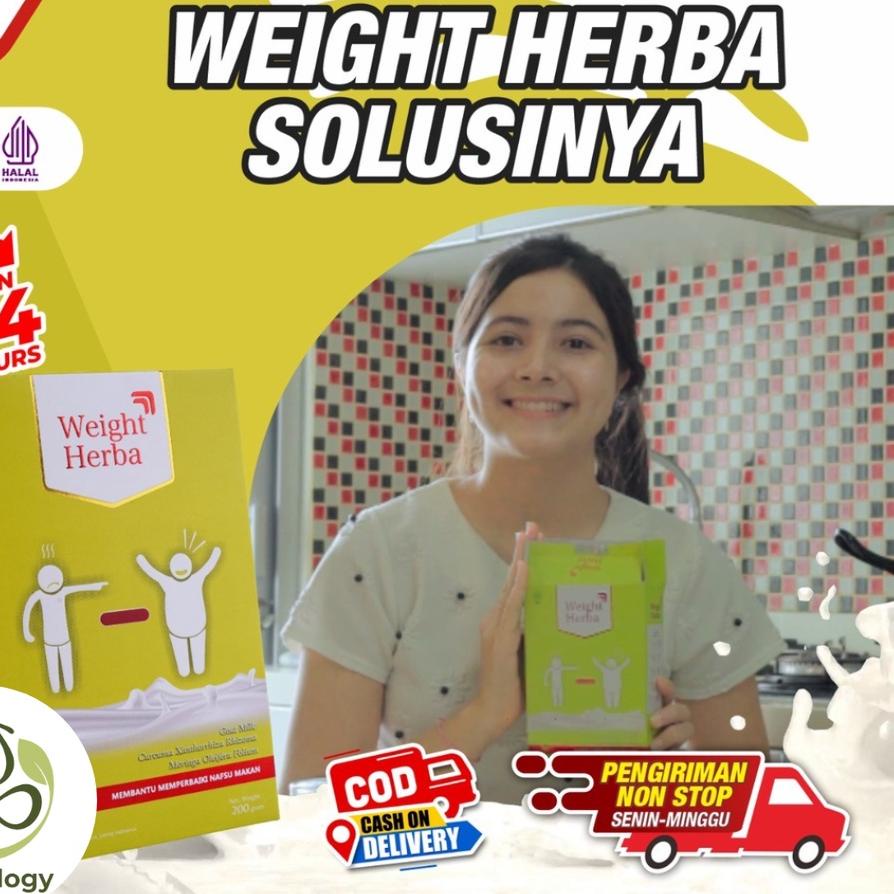 

Terlaris Weight Herba Susu Etawa - Penggemuk Badan Tanpa Gula & Tanpa Olahraga Perlancar Saluran Pencernaan & Tingkatkan Nafsu Makan Menjaga Tekanan Darah pada Tubuh Isi 200gr ✔