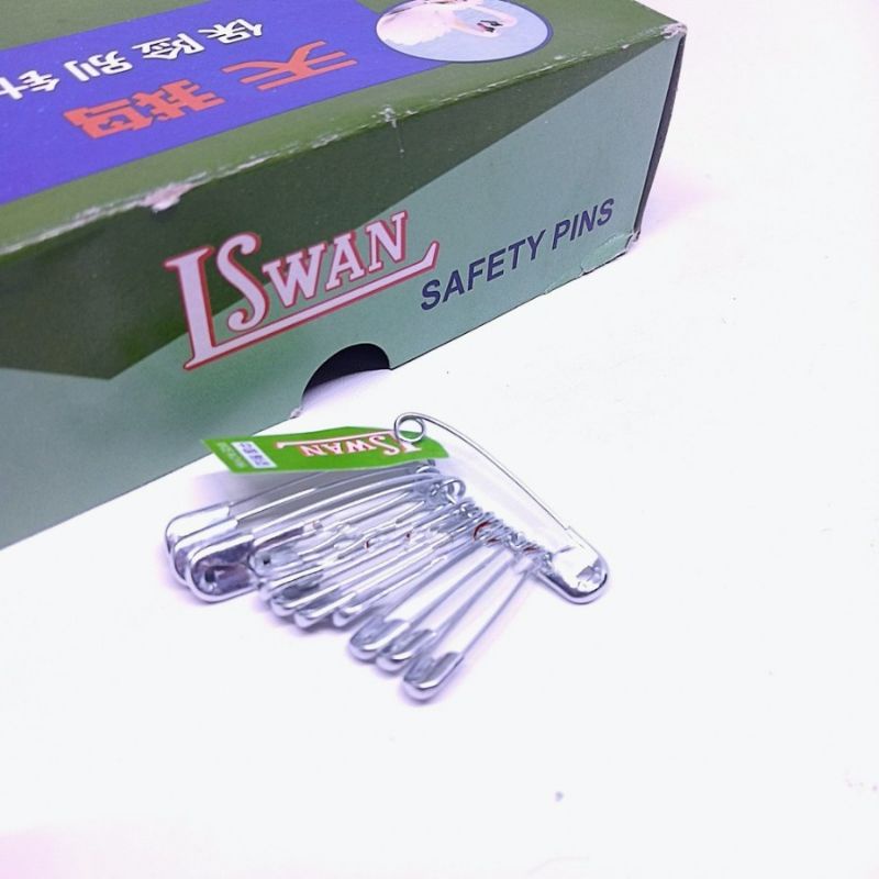 (SYA92) Peniti L SWAN 1 Renceng isi 12.pcs // Peniti Stainless Anti karat