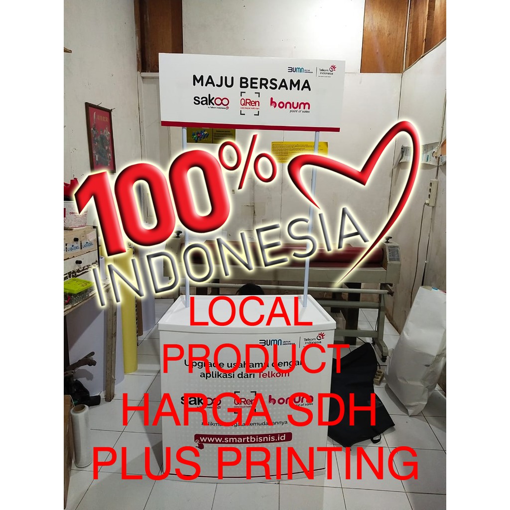 EventDesk Meja Jualan Meja Promosi Meja Pameran Booth EventDesk Meja Jualan Meja Promosi Meja Pameran Booth