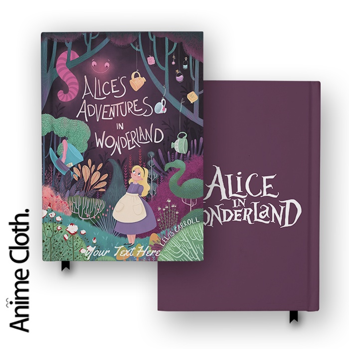 

Buku Catatan Alice In Wonderland 17 Hardcover Diary Notebook Custom Agenda Jurnal