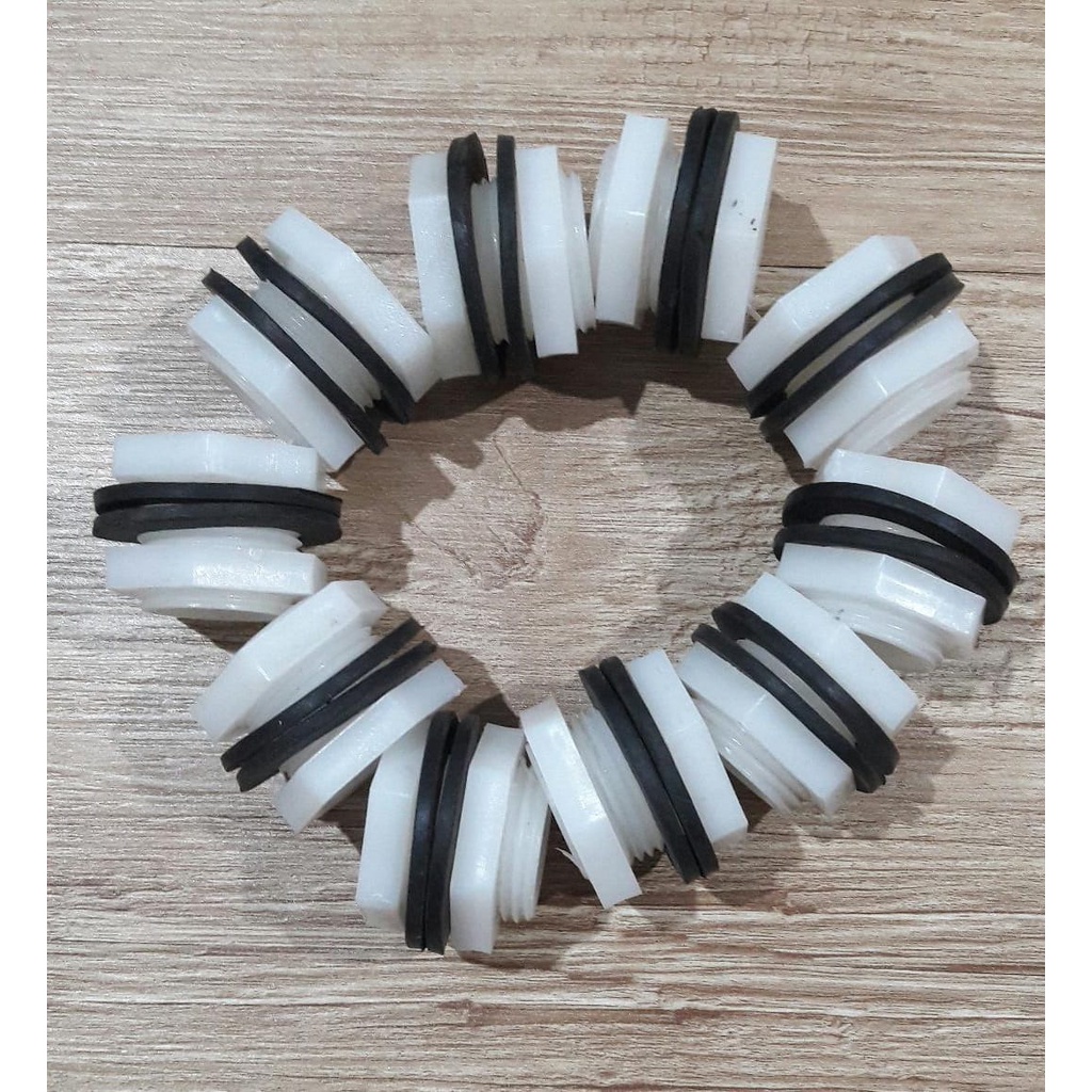 Vlok Ring 3/4 x 1/2&quot; Inch Tandon Plastik PVC /Mur Ring Toren /TORRENT TANDON 1/2&quot; 3/4&quot; 1&quot;