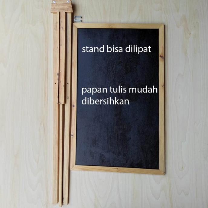 

Papan Tulis Kapur Standing Kafe Wedding Acara kaki tinggi bisa dilipat