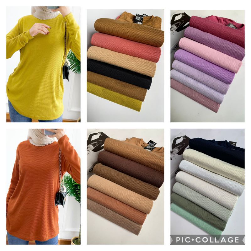 KAOS RIB PREMIUM//RIB TEBAL