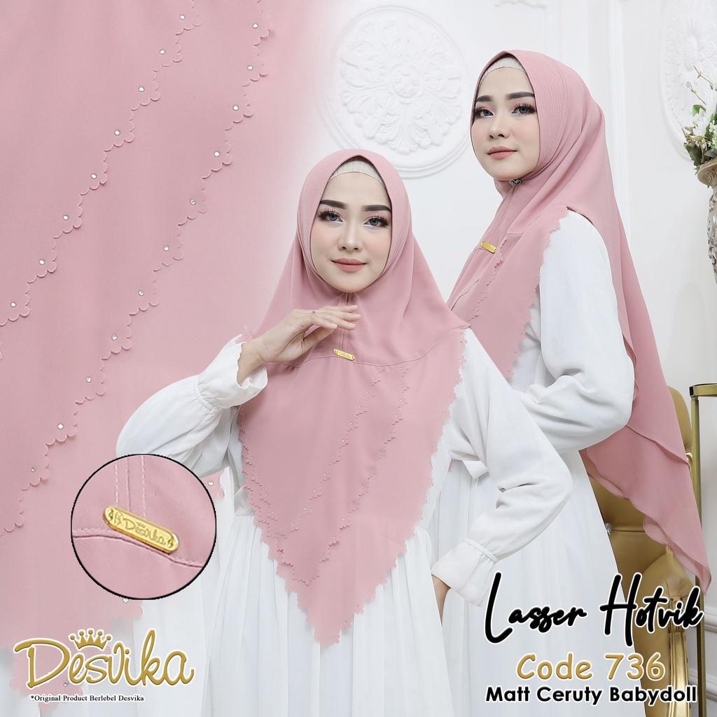 HIJAB INTAN LASER HOTRIK DESVIKA DC 736