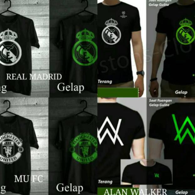 KAOS SPORT BOLA BAJU FUTSAL MU REAL MADRID TSHIRT PRIA COWOK KEREN