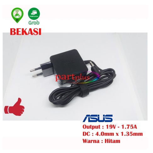 Adaptor Charger Laptop Asus Original X201E X202 E203NA 19v 1.75a 4.0x1.35mm