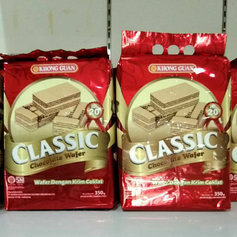 

Khong Guan Classic Wafer Chocolate 350gr