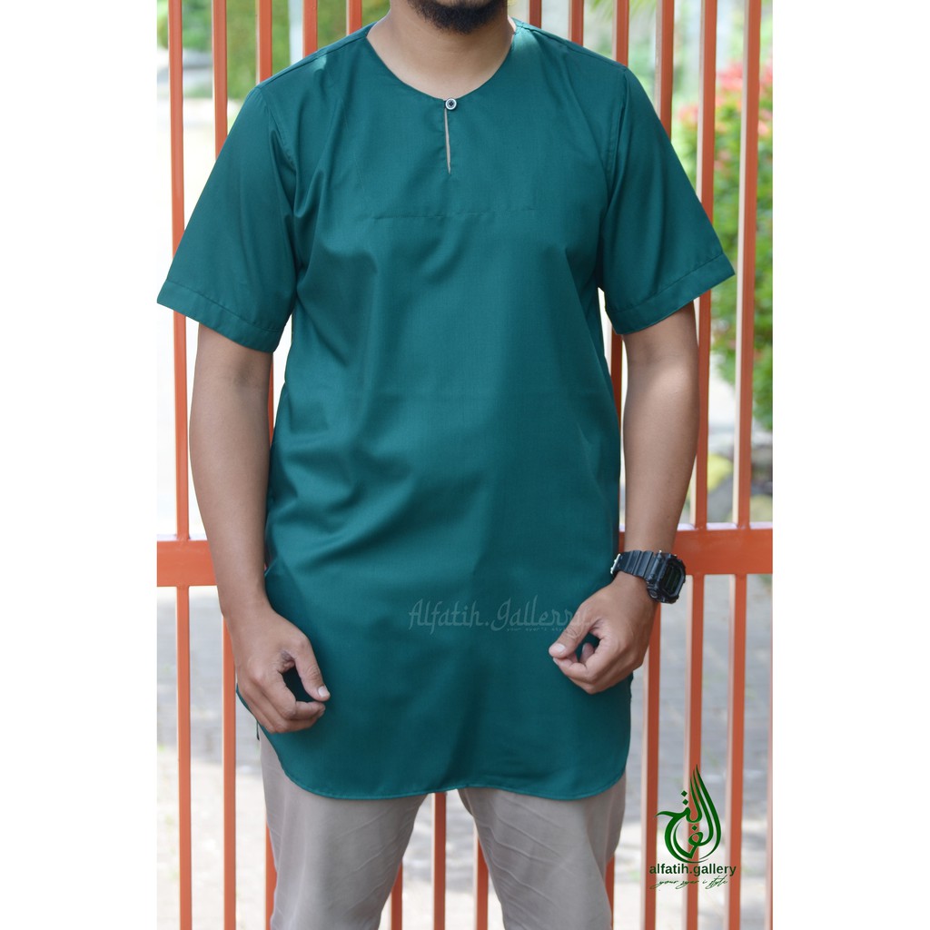 baju Koko kurta lengan pendek best seller alfatih