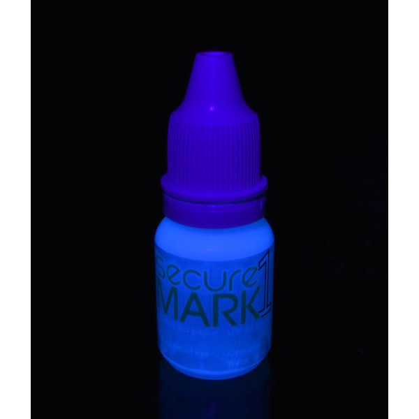 

Tinta Stempel UV Kertas | UV Invisible Ink | SecureMark1 10 Ml