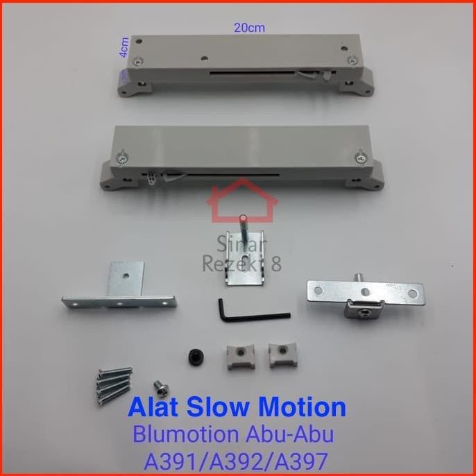 Blumotion / Slow Motion Roda Rel Pintu Lemari Sliding Geser