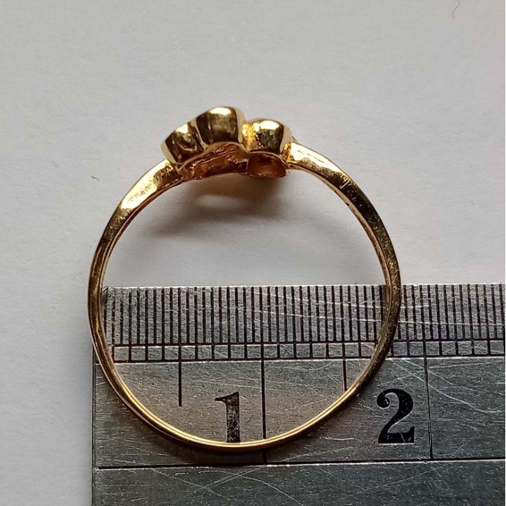 Cincin Emas 17K - 1.55 gr Kadar 750 - 552