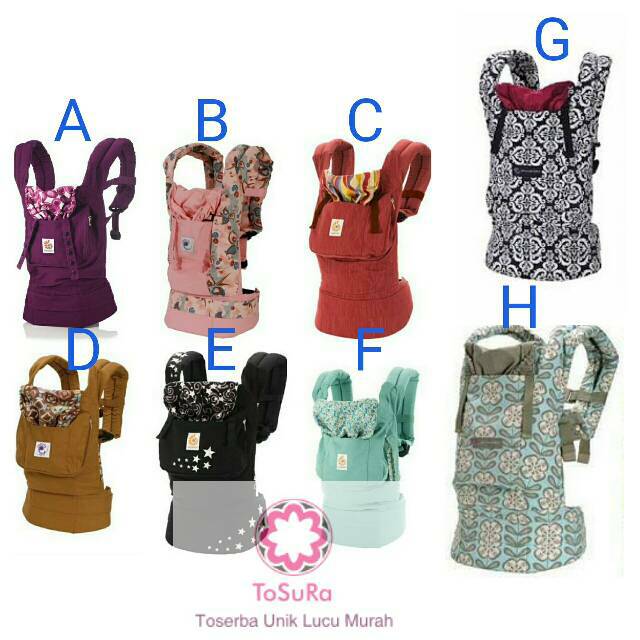 Gendongan ErgoBaby Carrier Ergo Baby Classic Organic import