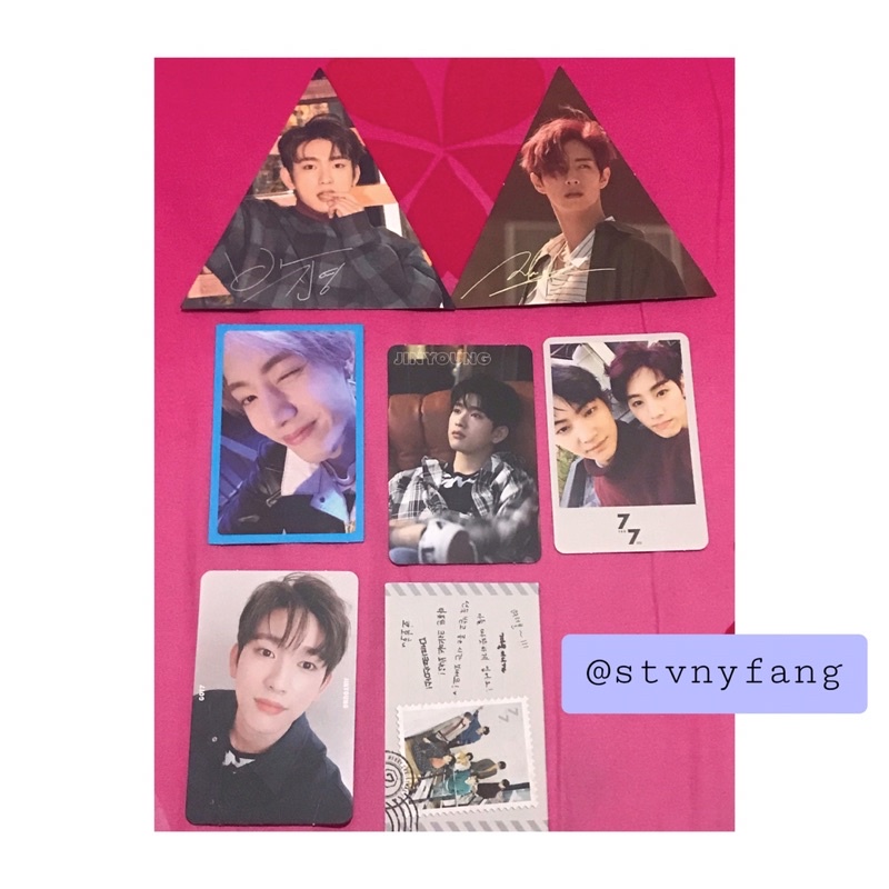 Photocard Got7 7for7, Postcard Got7 7for7