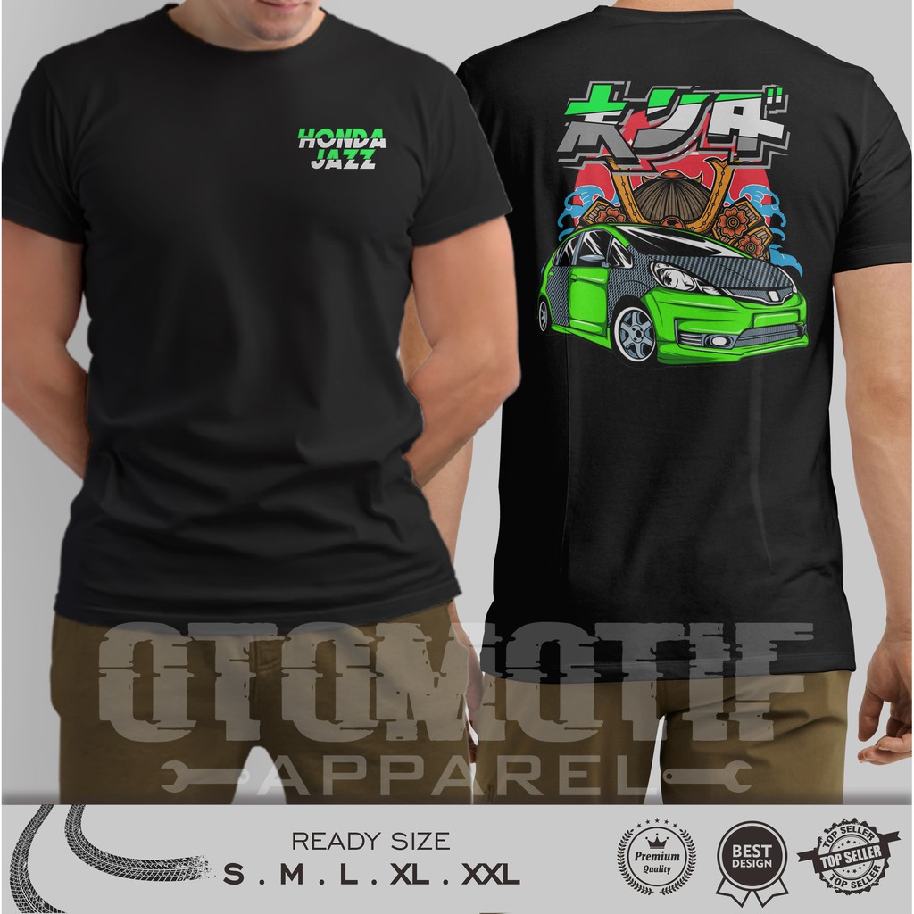 KAOS OTOMOTIF HONDA JAZZ GE8 JAPANESE RACINGLOOK REAR SERIES 032