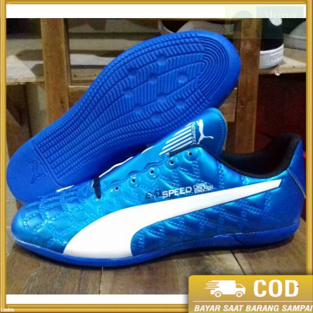 Sepatu futsal puma evospeed bahan originl