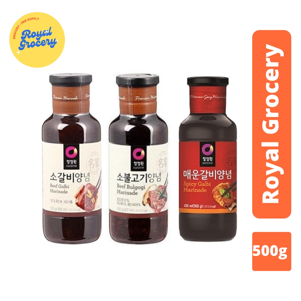 Jual Daesang Chung Jung One Korea Beef Bulgogi Galbi Marinade Sauce