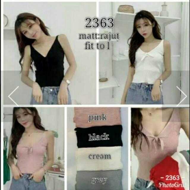 TAMKTOP IMPORT TOP v rajut 2363v rajut