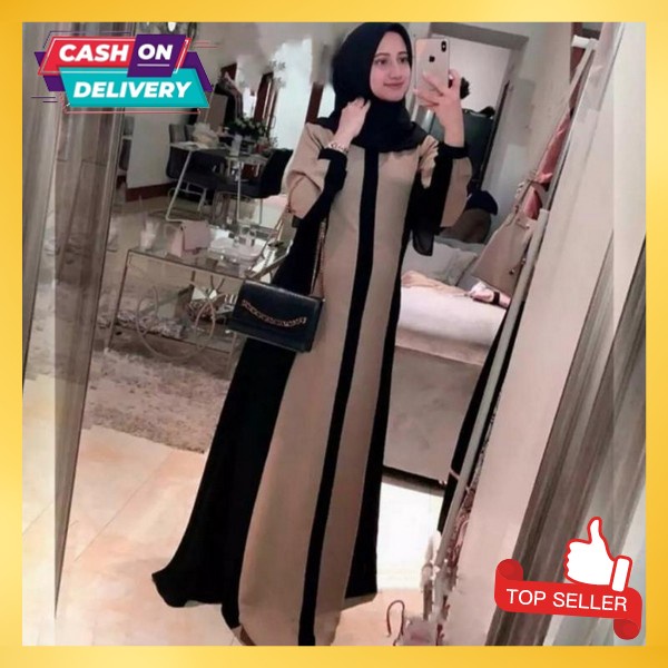 Baju Ghamis Import Gsmis Kondangan Pesta Gmis Muslimah Polos Baju Pesta Muslim Wanita Games Jumbo Me