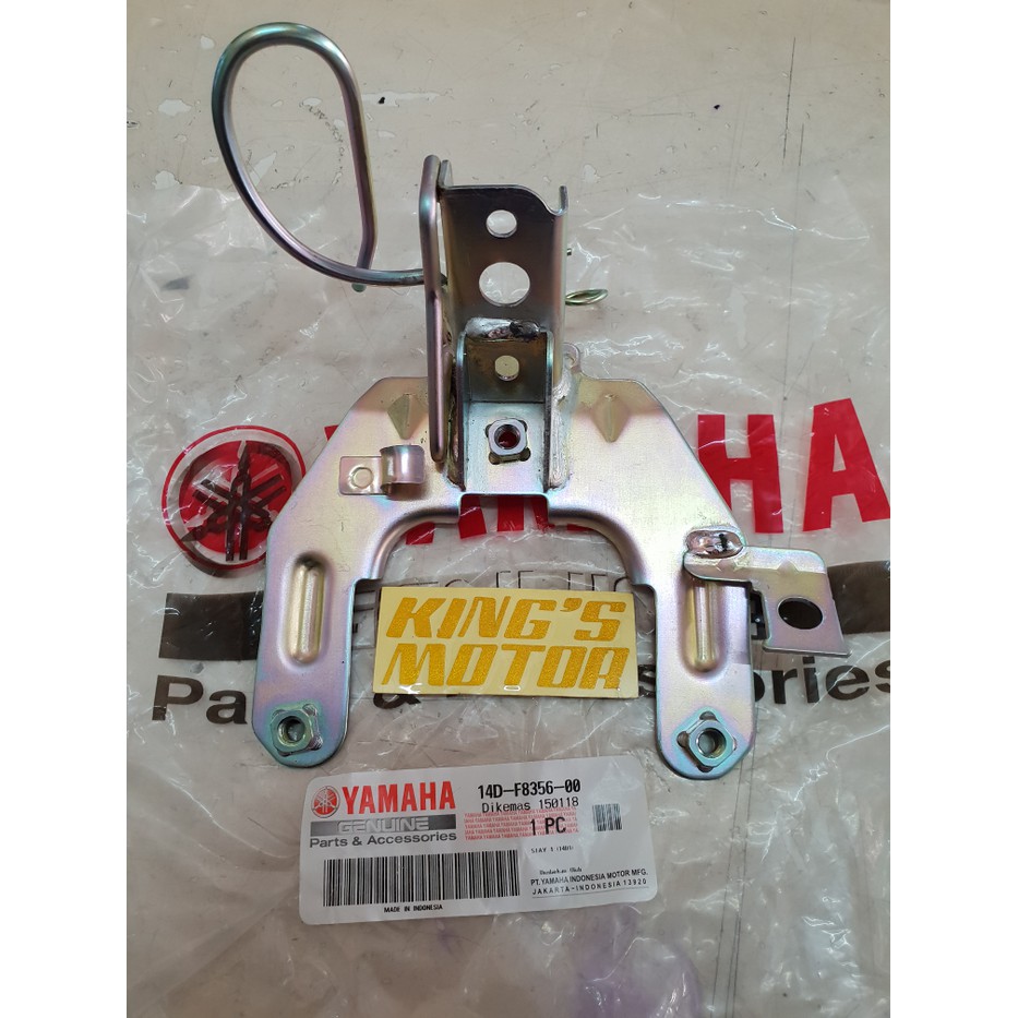 dudukan tameng depan mio soul, breket, bracket legshield mio ori ygp