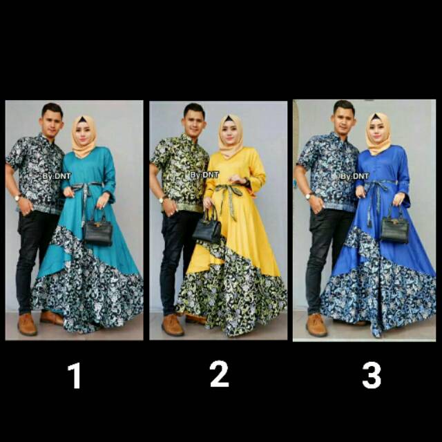 COUPLE GAMIS MAHARANI BATIK