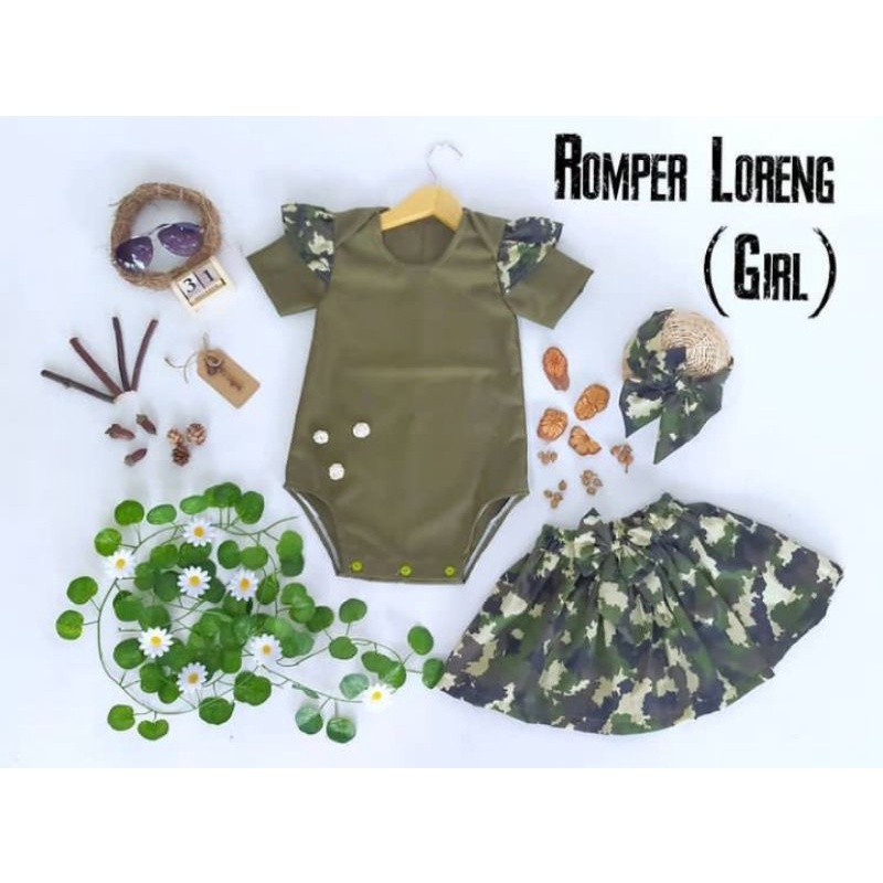Romper Loreng / Romper Bayi / Romper Newborn Unyu / Romper Baby Unik