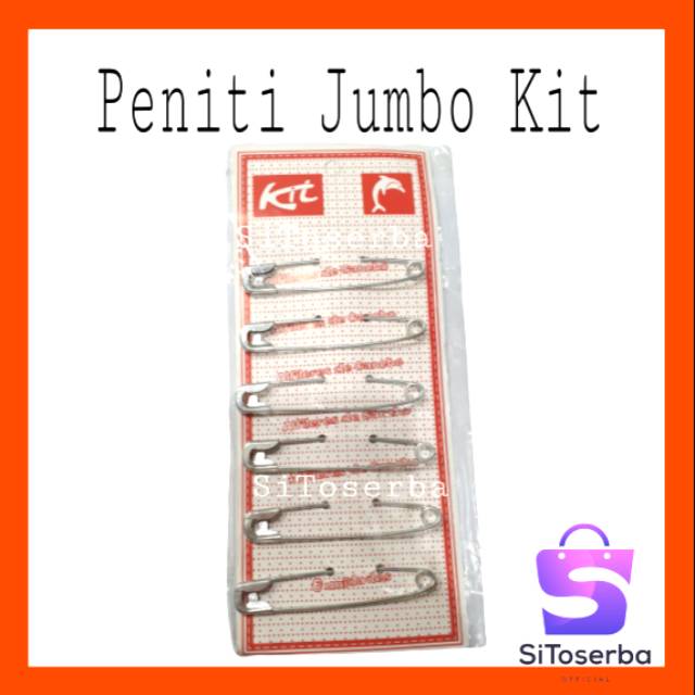 6 PCS PENITI JUMBO KIT 8 CM - PENITI KASUR - PENITI BESAR - PENITI BAYI