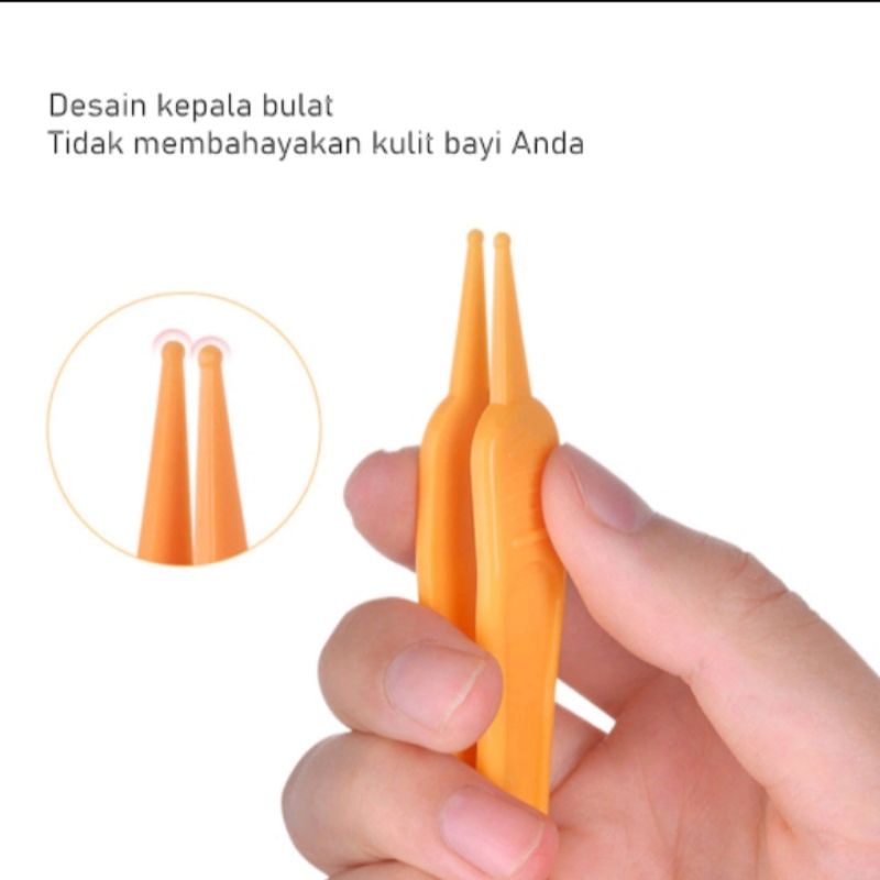 [BISA COD]Pinset Pembersih Hidung Bayi Plastik/ABS untuk bayi