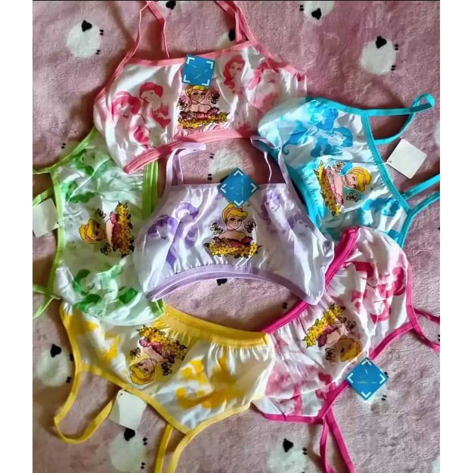 6PCS MINISET ANAK PEREMPUAN KARAKTER