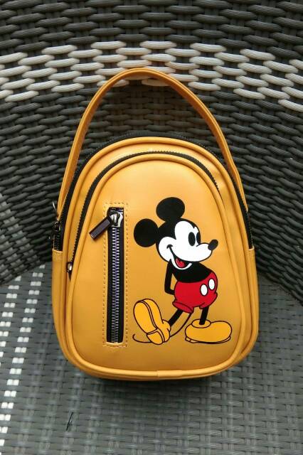 Tas mewah wanita/cahanel GG Import relpick bisa ransel Tas Mini mikey mouse LV