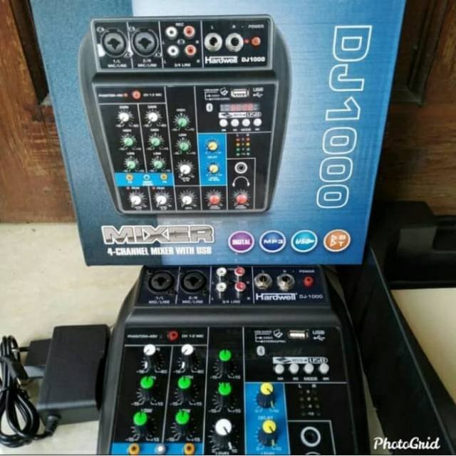 Mixer audio hardwell Dj1000 mixer mini tebaik.original